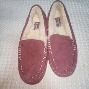 KOOLABURRA BY UGG EUC WOMENS SZ 6 LEXLEY SUEDE SLIPPERS